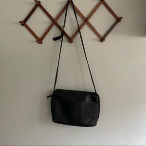 Coach Black Crossbody Leather Bag Vintage